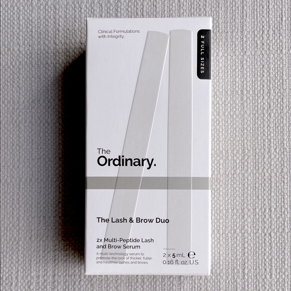 The Ordinary Multi-Peptide Lash and Brow Serum DUO